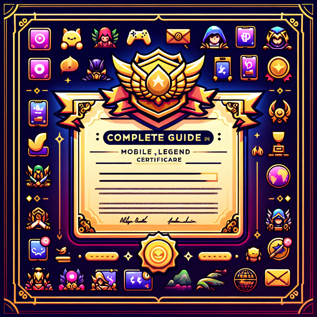 Panduan Lengkap Mendapatkan Sertifikat Mobile Legend di Indonesia